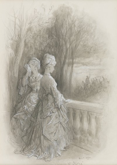 Les Adieux by Gustave Dore